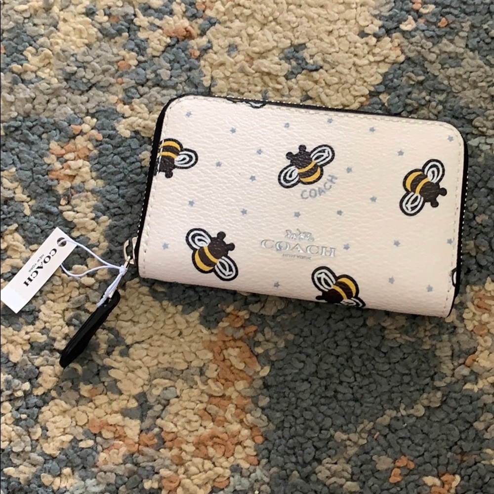 BRAND NEW Bumblebee Coach Mini Wallet